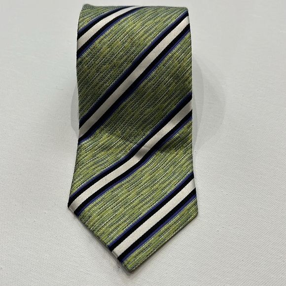 Pavone Made in Italy Men's 100% Silk Classic Tie - Picture 7 of 8